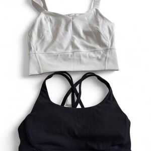 Women's White and Black Lulu